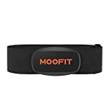 moofit HR6 Pulsometro Banda Pectoral, Sensor de FC Resistente al Agua IP67, Protocolo Bluetooth/Ant+,Datos en Tiempo Real y Dinámica del Movimiento, Compatible con APPs iOS/Android
