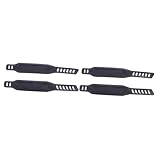 Toddmomy 4 Piezas Correa De Pie Correas De Clip De Fijación Correas De Pedal De Bicicleta Estática Bicicletas Estáticas Pedales De Entrenamiento Dinámico Correa De Pedales De Bicicleta