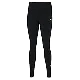 Mizuno Athletic Legging (w), Mallas Mujer, Negro (Black), XS