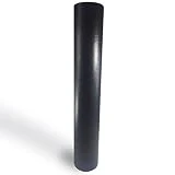 LTLCLZ Cojín De Rodillo De Espuma De Yoga De Núcleo Sólido De 90Cm para Espalda Masajeador De Gimnasia Rodillo Ejercicio Equipo De Pilates,Negro