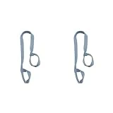 wisoolkic 2 Set di Correa para esterilla de yoga Correas ajustables sólidas para bolsa de fitness Gris claro