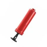 MOLUCI Inflador de mano portátil con aguja de gas para fútbol, baloncesto, fútbol, voleibol, waterpolo, rugby, ejercicio, deportes, balón, globo, color aleatorio