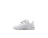 adidas Tensaur Hook and Loop Shoes, Zapatillas, FTWR White/FTWR White/Grey One, 34 EU