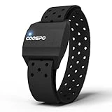 COOSPO HW706 Pulsómetros Banda Frecuencia Cardiaca Brazo Bluetooth Ant+, Impermeable IP67 para Wahoo, Strava, Polar Beat, DDP Yoga, Adidas Run, Rouvy, Pulsoid