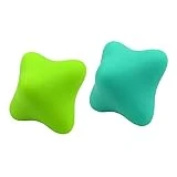 Happyyami 1 Pelotas De Ejercicio Herramienta De Masaje para El Cuello Bolas De Reacción Masajeadores Musculares Herramienta De Masaje De Pies Yoga Equipo para Hacer Rodar La Pelota