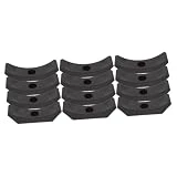 Yardwe 12 Piezas Soporte Para Mancuernas Soporte Para Árbol Con Mancuernas Soporte Para Mancuernas Estante Para Pesas Organización De Gimnasio Para El Hogar Soporte De Placa De Plástico