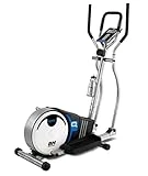 PROACTION Bicicleta Elíptica BH Quick. Sistema inercial 8kg. Freno magnético. Zancada 36cm. Distancia Entre Pedales 18cm. Monitor LCD. Blanco Gris. BH Fitness G233N