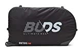 Funda de viaje RMTBag Pro de Buds-Sports sin desmontar la rueda trasera │ Acolchado integral │ Ruedas desplazadas, fondo rígido, asas ergonómicas │ Máxima resistencia y solidez