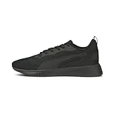 PUMA Unisex Adults' Sport Shoes FLYER FLEX Road Running Shoes, PUMA BLACK-PUMA BLACK, 39