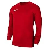 NIKE M NK Dry Park VII JSY LS T-Shirt, Hombre, University Red/White, L