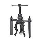 OITTo Extractor de cojinete Interno de 3 mordazas, Extractor de Engranajes de Manga de piloto de Alta Resistencia, tracción Externa Interna para Rueda de Motocicleta, Coche, SUV