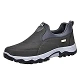 Waterproof Zapatillas De Senderismo Y Trekking Hombre Zapatillas de Senderismo Hombre Zapatillas Trail Running Hombre Ligero Antideslizantes Calzado Deporte,Gris,40/250mm