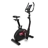 Bicicleta Estática BH Berlin SC100 - Volante inercia 9 kg - Freno magnético - 24 Niveles intensisdad - 12 programas predeterminados - sensores Ritmo cardiaco en Manillar - Sillín y Manillar Regulable