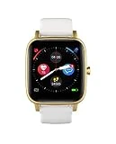 Radiant - Colección Queensboro - Reloj Inteligente, Smartwatch con Pulsometro, Tensiometro, Monitor de Sueño y función de Pulsera Actividad Digital. para Hombre y Mujer. Compatible con Android iOS
