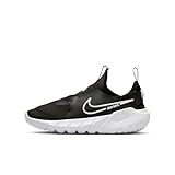 NIKE Flex Runner 2, Big Kids' Road Running Shoes, Black White Photo Blue University Gold, 36 EU