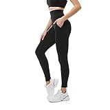 SINOPHANT Leggins Mujer con Bolsillos, Pantalones de Yoga, Leggings Mujer, Mallas Deporte Mujer Fitness Suaves Elásticos Cintura Alta para Reducir Vientre de Yoga, Pilates
