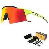KAPVOE Gafas de Ciclismo Polarizadas con 4 Lentes Intercambiables Mujeres Hombres TR90 Gafas de Sol Deportivas Running MTB Bicicleta Accesorios 09