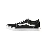 Vans Ward, Zapatillas, Suede Canvas Black White, 38 EU