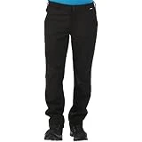 Regatta Fenton Pantalón Tejido Softshell Impermeable Trousers, Hombre, Black, 30'