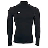 Joma Camiseta Brama Classic Manga Larga Termica, Textil, Negro, L-XL