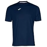 Joma Combi - Camiseta de Manga Corta, Hombre, Azul (Marino), M