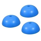 Happyyami Bola De Masaje Semicircular De 3 Uds Bola De Relajación De Plástico Piedra De Cruce para Niños