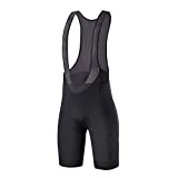 Santic Culote Bicicleta Hombre Culotte Ciclismo Hombre Culote MTB Pantalones Cortos Ciclismo Hombre con Tirante Negro EU XXL
