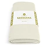 Lotuscrafts Manta Yoga Algodon Savasana [200 x 150 cm] - Resistente y Duradera - Manta Meditacion - Manta Yoga Relajacion - Yoga Blanket