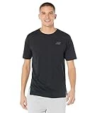 New Balance Q Speed Jacquard manga corta 22 para hombre, Negro -, XX-Large
