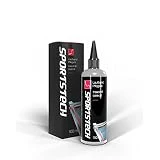 Sportstech Aceite de Silicona 50/100/250 ml + Tubo de aplicación | Lubricante para cinta de correr | Lubricante de silicona respetuoso con el medio ambiente | Aceite superior sin grasa y sin residuos