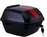 PacuM Puerta Trasera de Motocicleta, 30L, Gran Capacidad, Equipaje for Motocicleta, Scooter, Bicicleta eléctrica, Puede acomodar Almacenamiento de Casco