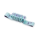 Tadipri Banda De Estiramiento De Yoga Bandas Elasticas Fitness De Resistencia Yoga Cinturon para Pilates Yoga Fitness Gimnasia Crossfit Y Danza para Ejercicios De Rehabilitac(Azul Púrpura)