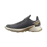 SALOMON Alphacross 4, Zapatillas de running para Hombre, Multicolor (Ebony/Rainy Day/Phantom), 43 1/3 EU