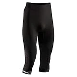 Lurbel Spirit Pants 3/4, Mallas Piratas, Mallas Trail Running, Mallas de Correr, Mallas Transpirables, Mallas Deportivas, (Marengo, Mediana - M)