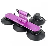 Portabicicletas Techo De Coche Adsorción Al Vacío Portaequipajes Techo De Coche Ventosa Portaequipajes Portátil Bicicleta De Montaña Y Carretera (Color : Purple)