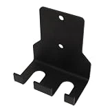 Alaaner Soporte para Barra de Pesas Montado en la Pared, Ahorro de Espacio, Barra de Pesas Vertical de Acero Inoxidable, Soporte para Estante Colgante para Gimnasio en Casa