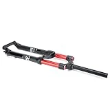 Vbestlife Horquilla Delantera de Bicicleta, BOLANY Horquilla Delantera de Bicicleta de Montaña Horquilla Delantera de Doble Cámara de Aire para Bicicleta de 27,5 Pulgadas