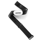 iGPSPORT HR40 Monitor de Frecuencia Cardíaca, Pulsometro Banda Pectoral, Banda Frecuencia Cardiaca Impermeable IPX7 con Módulo Dual BLE / Ant + y, 1200H Duración de la Batería，Jogging, Yoga y Fitness