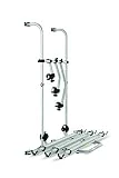 Portabicicletas de caravana para 3 bicicletas, top largo de FABBRI 95/140 cm