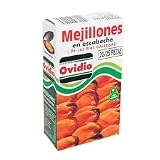 Mejillones en Escabeche de las Rias Gallegas 20/25 piezas Peso Neto 118 gr.(Pack de 6 Latas)