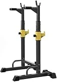 Estante de barra multifunción, soporte de inmersión de capacidad, gimnasio en casa, Fitness, estante ajustable para sentadillas, banco de levantamiento de pesas