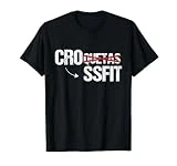 Crossfit Croquetas Regalo Gym Workout Divertido Crossfit Camiseta