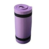 cuffslee Esterilla de yoga para la rodilla, NBR gruesa esterilla de yoga para entrenamiento de yoga ejercicio abdominal