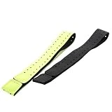 TYREE 2 Piezas de Brazalete de Repuesto Ajustable y Transpirable para Monitor de Frecuencia CardíAca - (Negro + Verde)