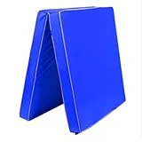 Esterillas de yoga plegables con asa portátil: esteras de esponja gruesas de 11 cm para práctica, educación física y formación de estudiantes, acabado en tela Oxford 60 x 120 x 5 cm