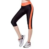 Pantalones de chándal para mujer, pantalones deportivos 3/4, pantalones de chándal holgados, pantalones capri, pantalones de entrenamiento, pantalones de correr, pantalones cortos de tres cuartos para