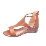 DRALOFAO sandalias pala de mujer rebajas mujer Stilettos Mujer sandalias cerradas mujer tacon Elegante Swezida Shoes Chanclas Swezida Women Stilettos Ligeros Romanas Zapatos