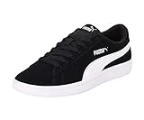 PUMA Smash V2, Zapatillas de running Unisex adulto, Negro Black White Silver, 44 EU