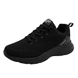 Gyaimxfu Zapatillas ligeras para correr, zapatillas deportivas, plantilla intercambiable extra ancha, zapatos deportivos, zapatos de ocio, antideslizantes, para senderismo, trabajo, zapatillas de