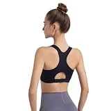 Sujetador deportivo con espalda cruzada for mujer, sujetadores acolchados for ropa deportiva, hebillas traseras ajustables, ropa interior a prueba de golpes for yoga, gimnasio, entrenamiento, Fitness
